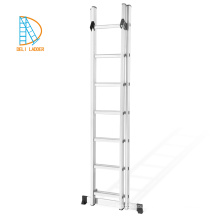 Precio Escalera de tijera de aluminio EN131 Escaleras de extensión de 2 y 3 secciones BARRA ESTABILIZANTE GRATIS